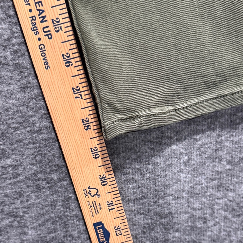 Levi's Mid Rise Skinny Jeans Size W30 x L32 Green - Picture 4 of 8